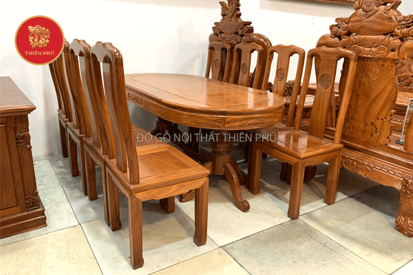 Bàn ăn gỗ tự nhiên nguyên khối 10 ghế , bộ bàn ghế gỗ nguyên khối,bàn ăn  nguyên tấm