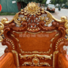 Bàn ghế Hoàng gia dát vàng ghế