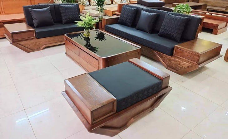 Top 50 mẫu bàn ghế gỗ phòng khách dưới 20 triệu đẹp nhất