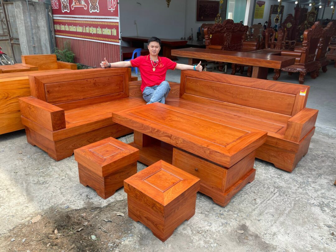 Top 7 mẫu ghế sofa gỗ tự nhiên giá bình dân bán chạy 2023 ⋆ Nội thất Dung  Thủy