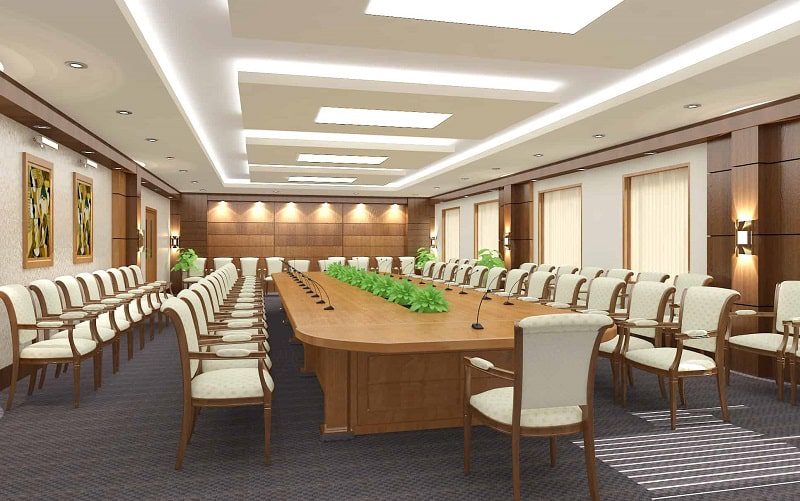 Ghế gỗ hội trường là các sản phẩm thường xuyên xuất hiện trong các hội nghị