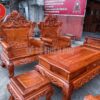 Bộ bàn ghế Hoàng Gia 6 món siêu đẹp tại Đồ gỗ Thiên Phú